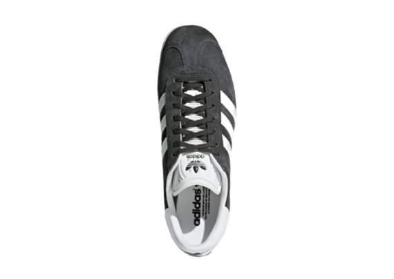 ADIDAS GAZELLE SHOES DARK-GRAY WHITE