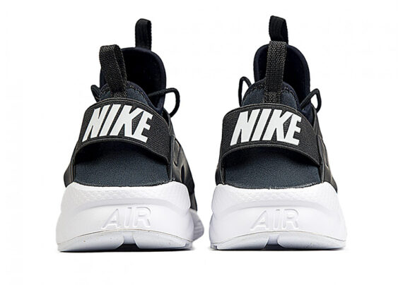 נעלי נייק-Nike Air Huarache Run Ultra GS BLACK WHITE