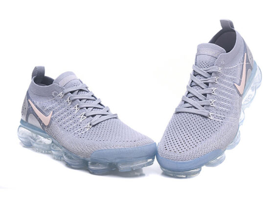 נעלי נייק-Nike Air Vapor Max Flyknit 2.0W Gray PINK