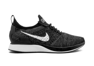 Nike Air Zoom Mariah Flyknit Racer Sneakers In 1 Blackwhite-dark Grey (1)