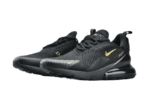 נעלי נייק-Nike air max 270 Black gold