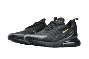 Nike air max 270 Black Yellow (2)