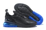 נעלי נייק-Nike air max 270 Black Blue