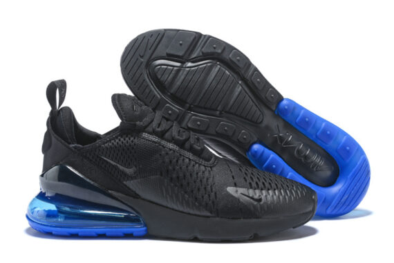 נעלי נייק-Nike air max 270 Black Blue