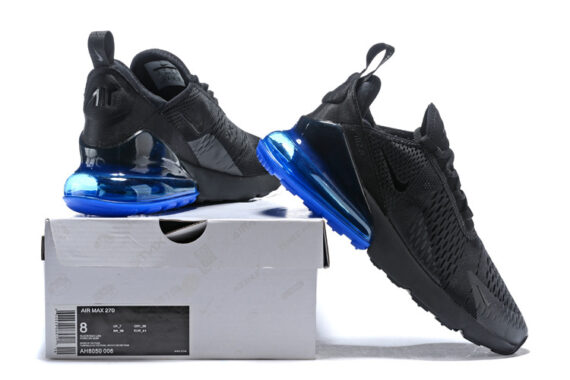 נעלי נייק-Nike air max 270 Black Blue