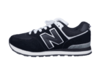 נעלי ניו באלאנס-New Balance 574 BLACK WHITE GRAY