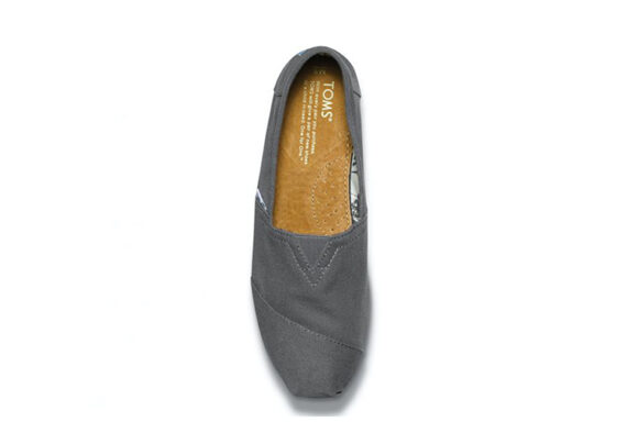 נעלי טומס-TOMS SHOES - CLASSIC GREY CANVAS