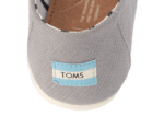 נעלי טומס-TOMS SHOES - CLASSIC LIGHT GREY CANVAS