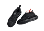 NIKE AIR MAX 720 BLACK- BLACK LOGO