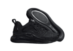 NIKE AIR MAX 720 BLACK- BLACK LOGO