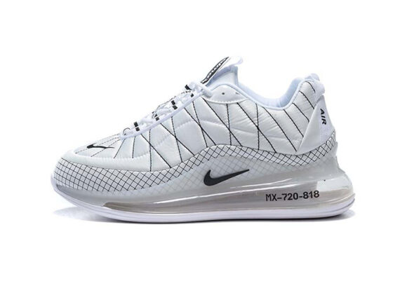 NIKE AIR MAX 720 BLACK LOGO - WHITE