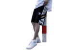 מכנס אדידס-ADIDAS PANTS-BLACK-WHITE