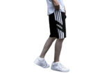 מכנס אדידס-ADIDAS PANTS-BLACK-WHITE