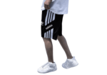מכנס אדידס-ADIDAS PANTS-BLACK-WHITE