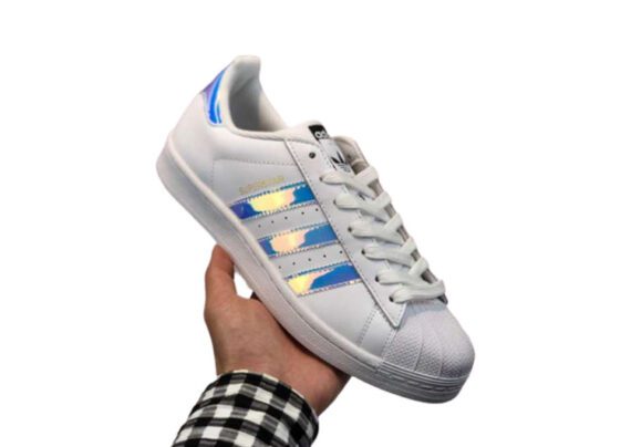 נעלי אדידס-ADIDAS Stan Smith - Shell Head White Colorful
