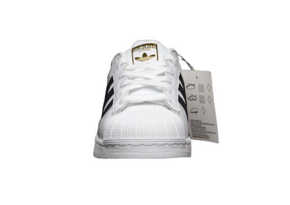 נעלי אדידס-ADIDAS Stan Smith-White-Black-Blue