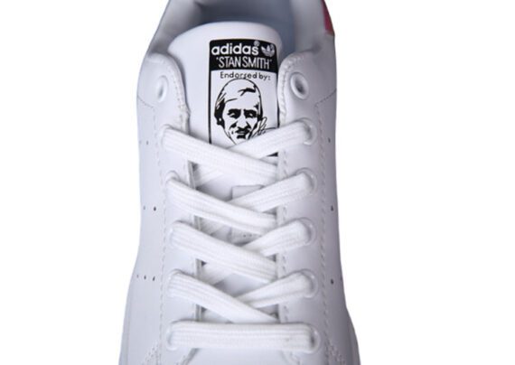 נעלי אדידס-ADIDAS Stan Smith - White Laser Tail
