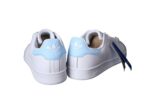נעלי אדידס-ADIDAS Stan Smith - White Light Blue Tail