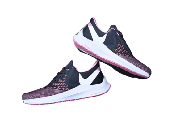 נעלי נייק-NIKE AIR ZOOM VOMERO W6-Black-Pale Violet Red