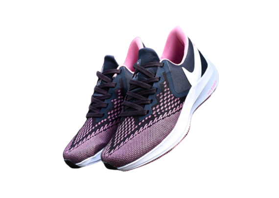 נעלי נייק-NIKE AIR ZOOM VOMERO W6-Black-Pale Violet Red