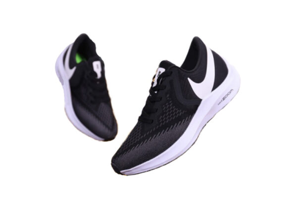 נעלי נייק-NIKE AIR ZOOM VOMERO W6-Black-White