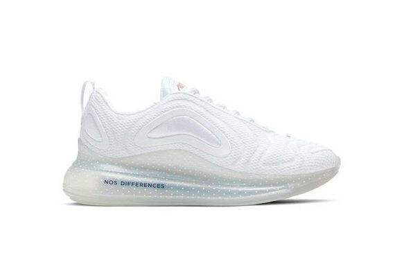 Nike Air Max 720 White & Logo Black