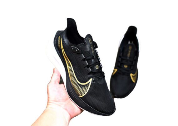 נעלי נייק-Nike Air Zoom Pegasus 37X-Black-Golden Sand