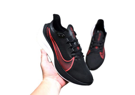 נעלי נייק-Nike Air Zoom Pegasus 37X-Black-Indian Red