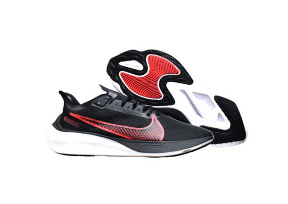 נעלי נייק-Nike Air Zoom Pegasus 37X-Black-Indian Red