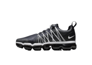 נעלי נייק-NIKE AIR VAPROMAX 2019 - DARK GRAY - WHITE LOGO (6)