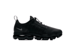 נעלי נייק-NIKE AIR VAPROMAX 2019 - FULL-BLACK - WHITE LOGO