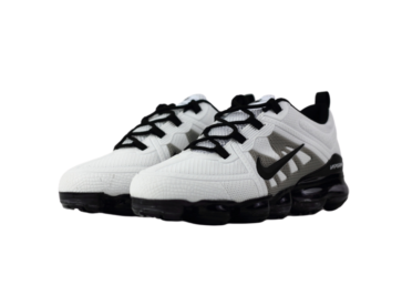 נעלי נייק-NIKE AIR VAPROMAX 2019 – WHITE-BLACK LOGO (4)