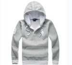 ראלף לורן-RL MEN’S JACKET HOODIES GREY