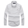 ראלף לורן-RL SHIRT MEN'S LONG WHITE