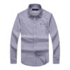 ראלף לורן-RL SHIRT MEN'S LONG GREY