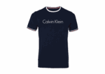 CK 01 round neck -Navy Blue