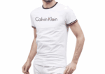 CK 01 round neck -White