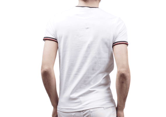 CK 01 round neck -White