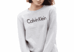 CK Round Neck Sweater Women-Gray