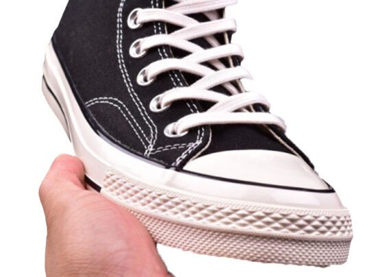 נעלי אולסטאר קונברס-Converse - Melanzane-White