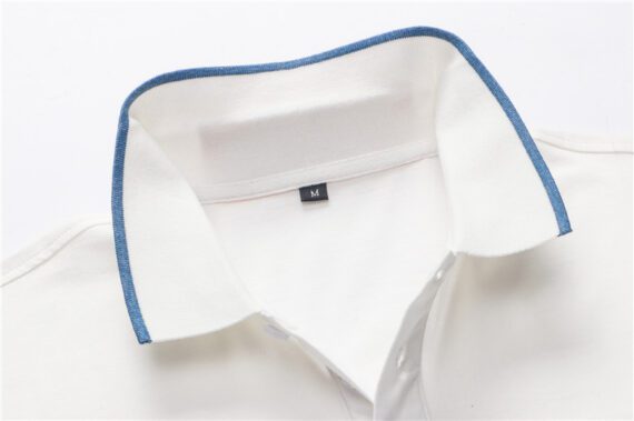 CK POLO TSHIRT MEN -White & Blue