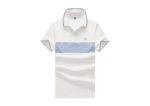 CK POLO TSHIRT MEN -White & Blue