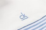 CK POLO TSHIRT MEN -White & Blue
