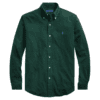 ראלף לורן-RL SHIRT MEN'S LONG GREEN