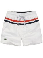 לקוסט-LACOSTE SWIM BEACH MEN - White