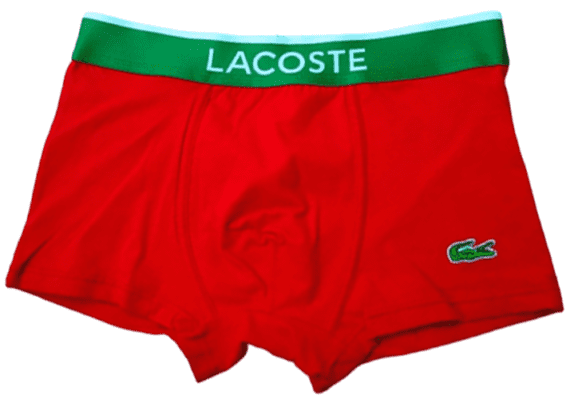 לקוסט-LACSOTE BOXER MEN 3PCS - BLUE, GREEN, RED, GRAY, BLACK, NAVY & WHITE