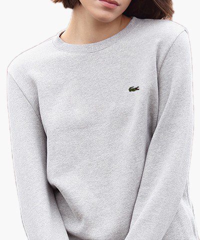 לקוסט-LACSOTE SWETER WOMEN DESGIN- GRAY