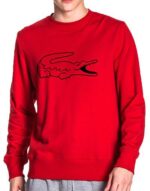 לקוסט-LACSOTE SWETER MEN DESGIN- RED