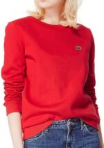 לקוסט-LACSOTE SWETER WOMEN DESGIN- RED