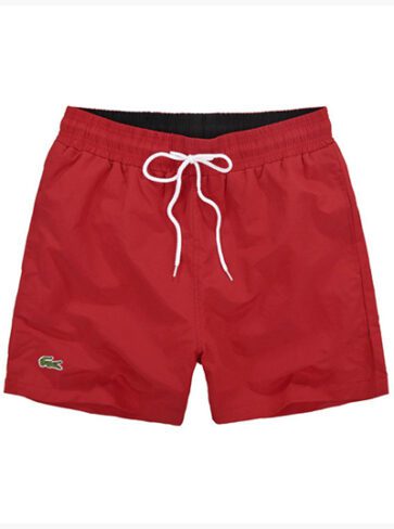 לקוסט-LACOSTE SWIM BEACH MEN - Mexican Red